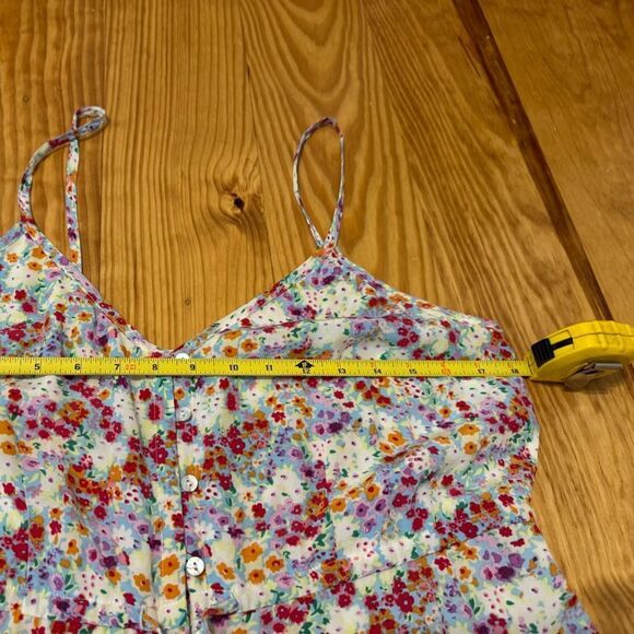 Rails Frida Fleur Floral Meadow Midi Dress Boho Peasant Romantic Bohemian MED - Picture 8 of 13